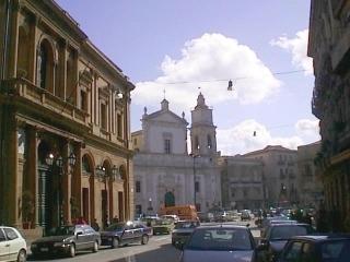 Il centro di Caltanissetta